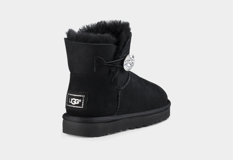 Ugg bailey top button bling black