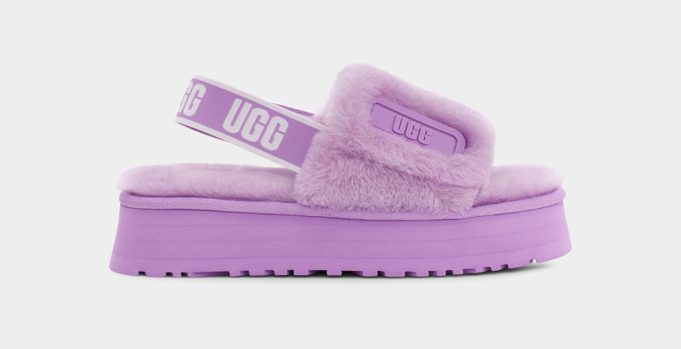 Ugg top disco slides
