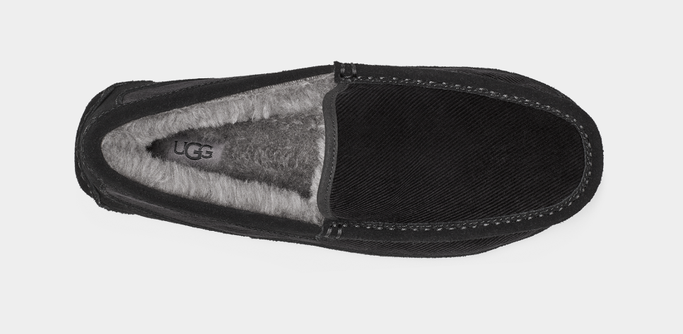 Ugg men's ascot corduroy sale slipper