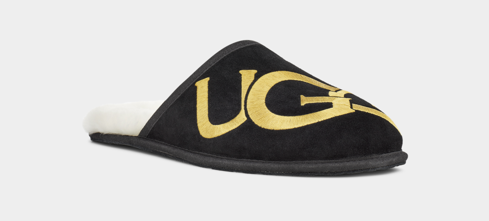 Scuff logo ugg hotsell slippers