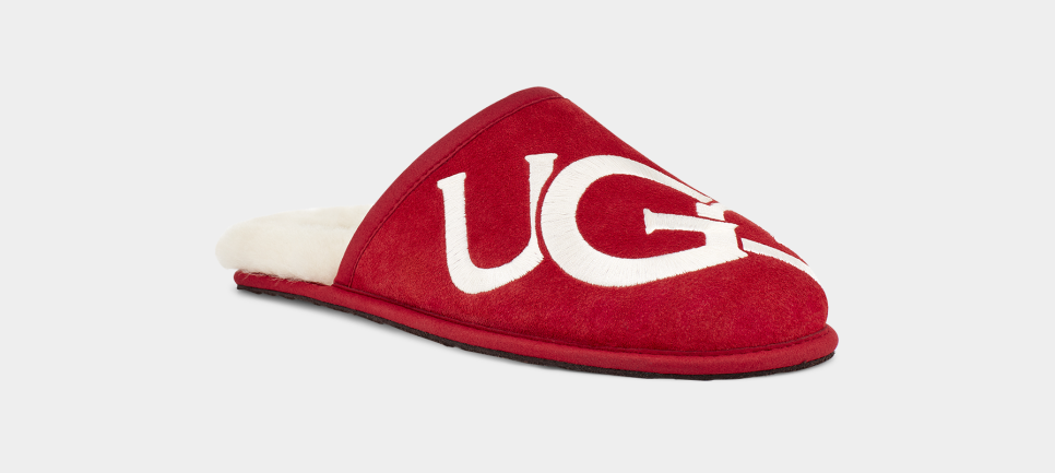 Ugg logo scuff slipper clearance