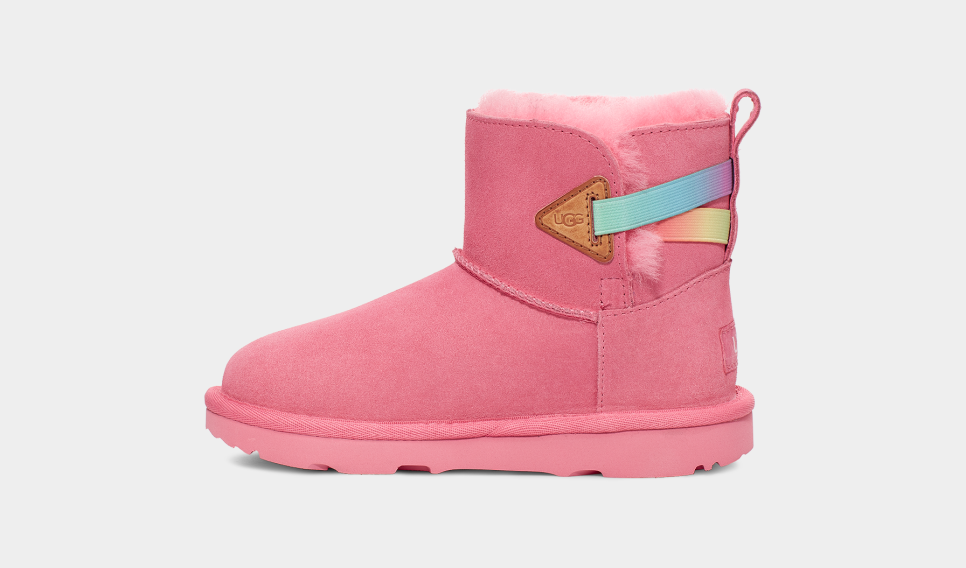 Rainbow toddler uggs top