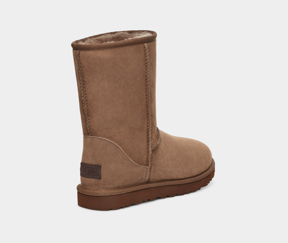 Ugg short online leather boots sale
