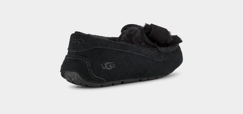 Ugg ansley cheap puff bow slippers