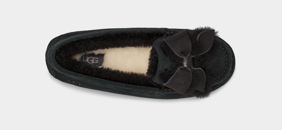 Ugg ansley fur bow best sale loafer