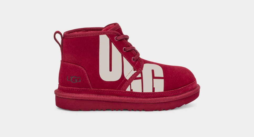 Red ugg boots neumel deals