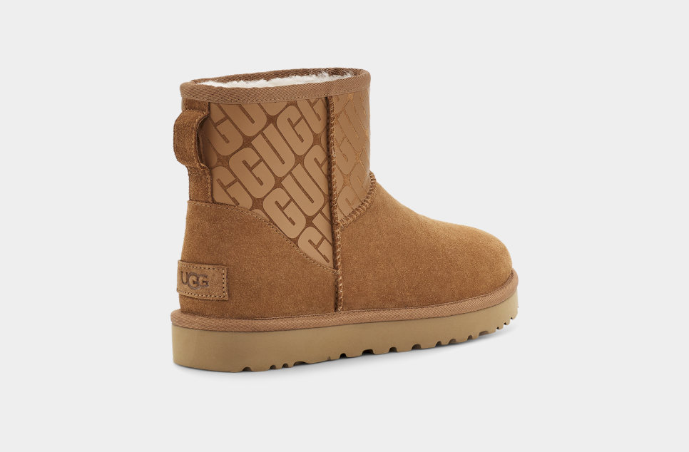 Ugg classic mini ii logo exclusive boots new arrivals