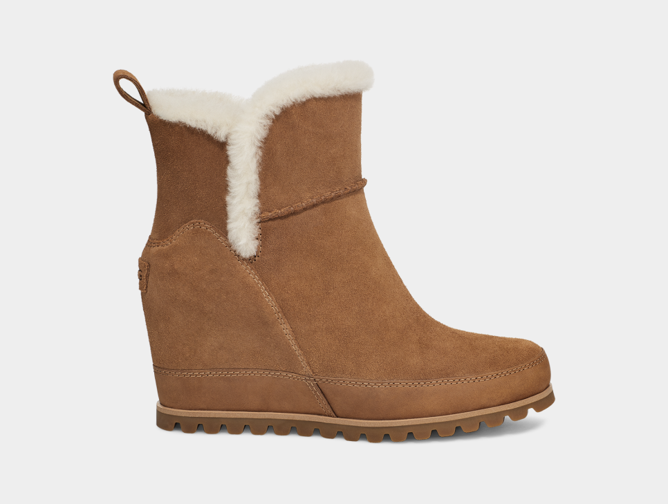 Marte waterproof wedge shop bootie