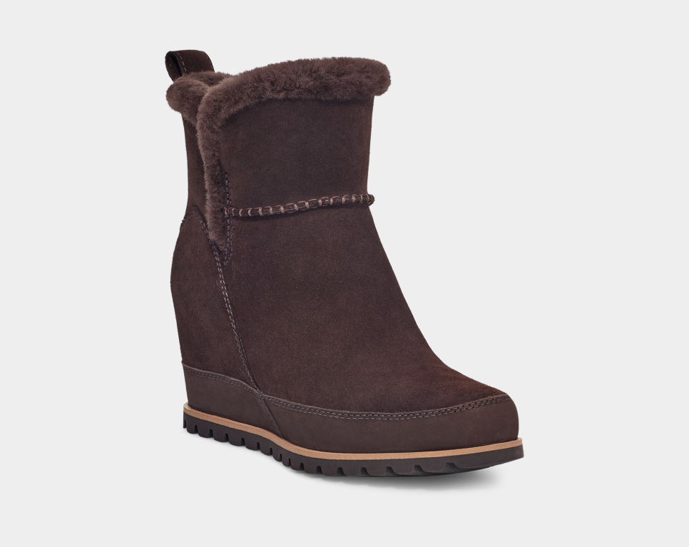 Ugg wedge top boots sale
