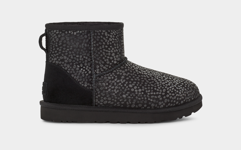 Ugg boots black sparkle best sale