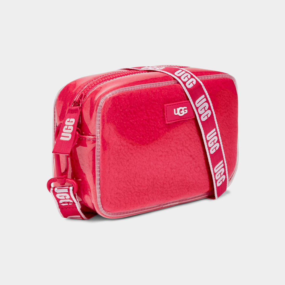 Pink clear ugg purse clearance