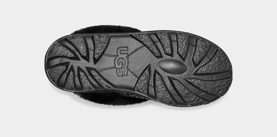 Women's coquette sparkle slippers sales