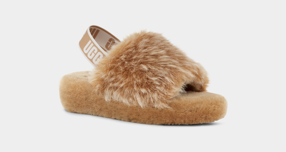 Fluff Yeah Slide Feather Slipper UGG