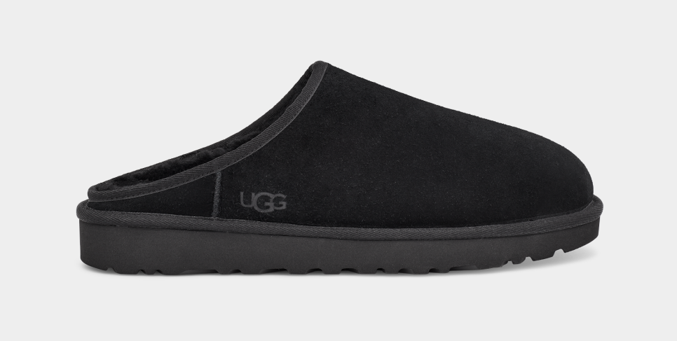 Black slide on hot sale uggs