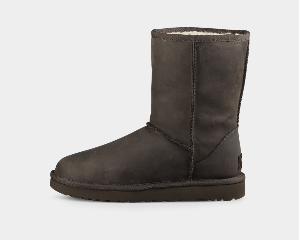 UGG Official Women s Classic Short Leather Boots UGG