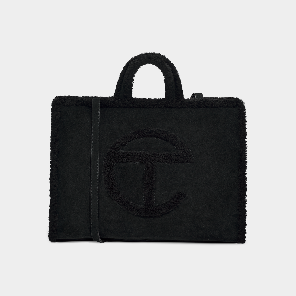 black telfar bag ugg