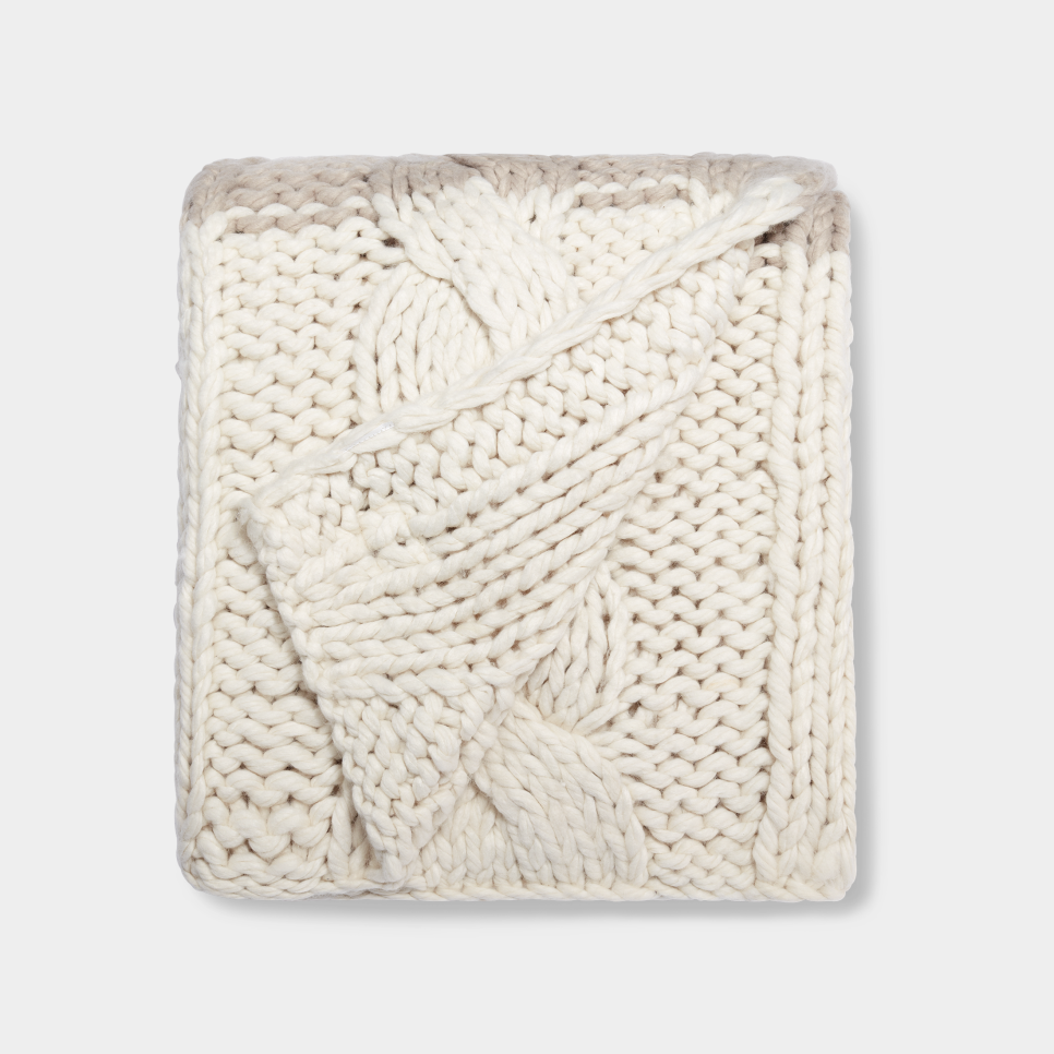 ugg cable throw