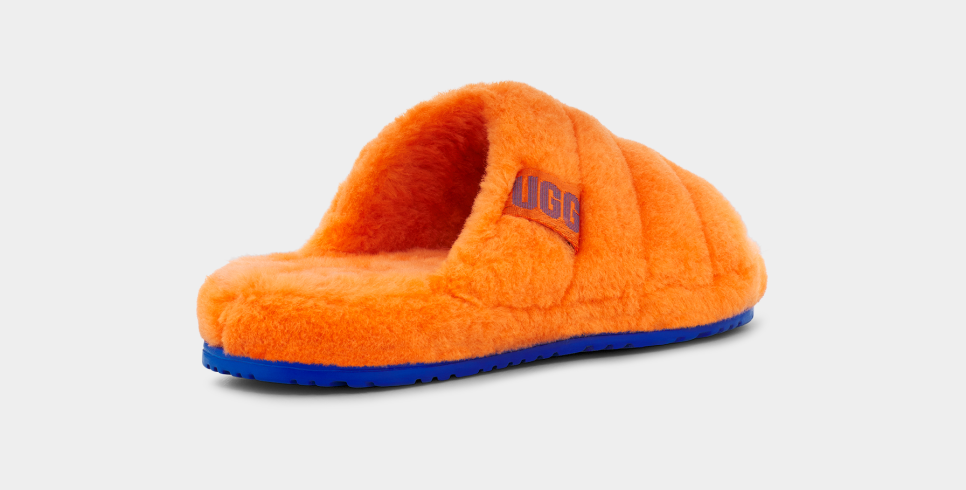 Neon blue online ugg slippers