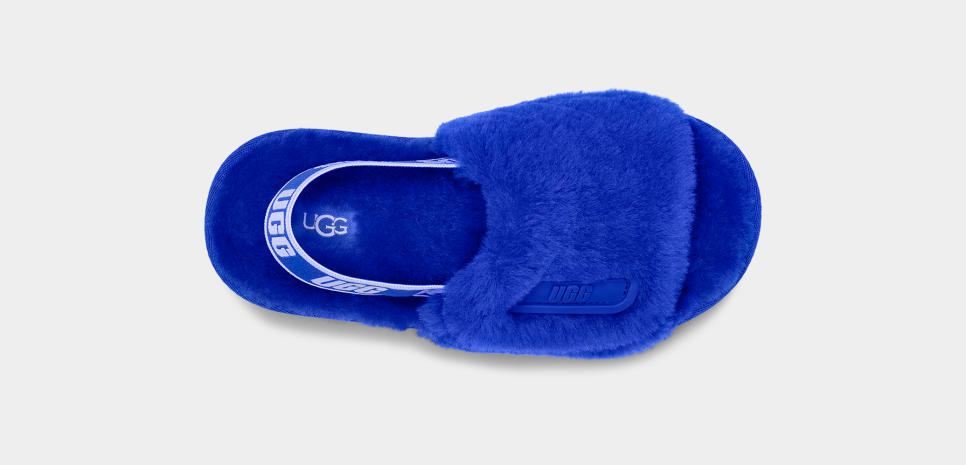 Ugg slides royal blue sales