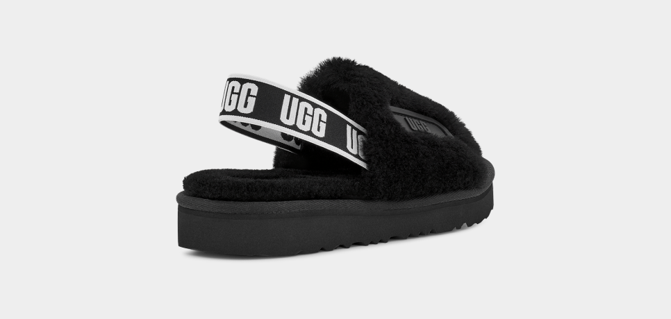 Ugg disco slide shop black