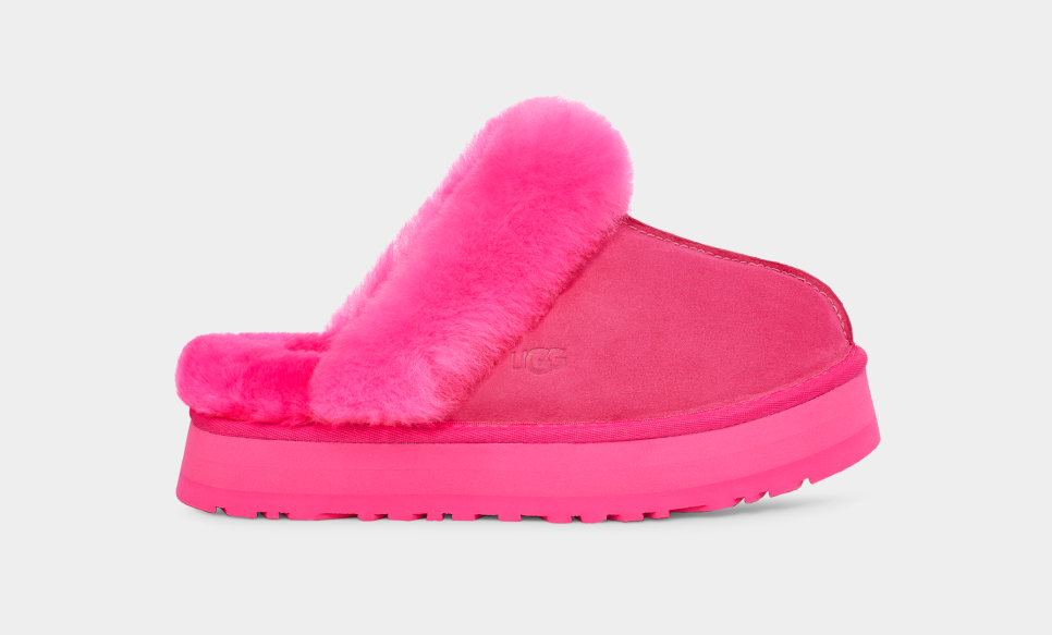 Blue and pink hotsell ugg slippers