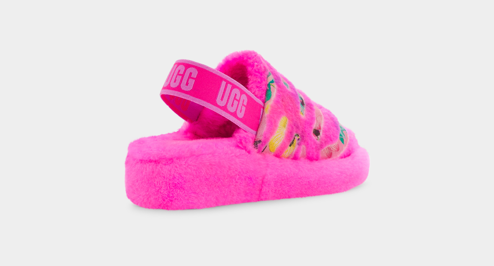 Fluff Yeah Tiger Flower Slipper UGG