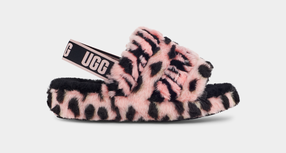 Ugg best sale leopard slide