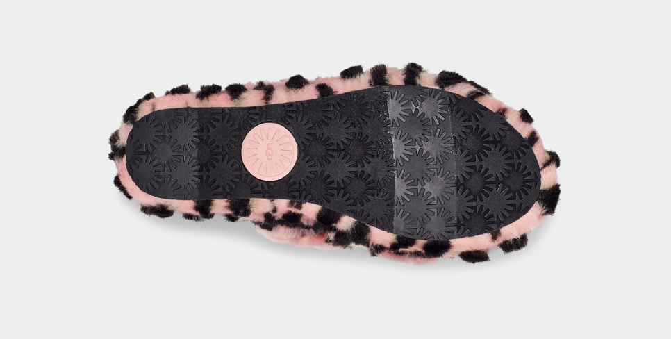 Pink leopard ugg slippers sales
