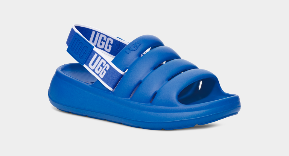 Ugg cheap sandals blue