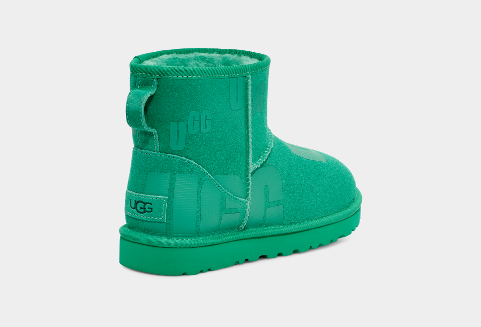 Mint top green uggs