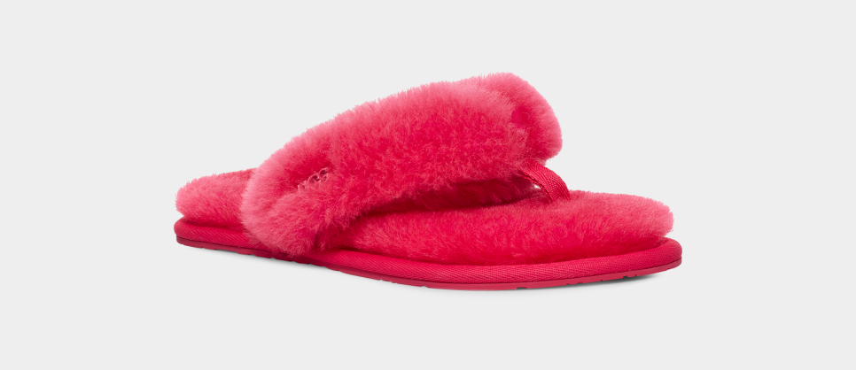 Ugg fluff sale flip flops