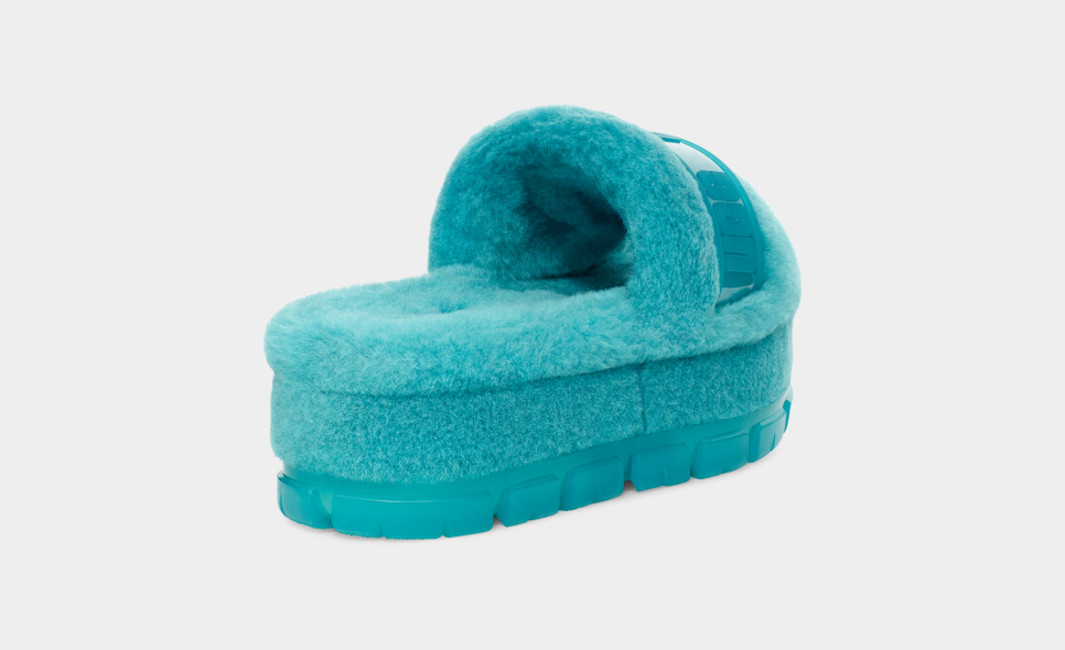 Fluffita Clear Flatform Sandal UGG