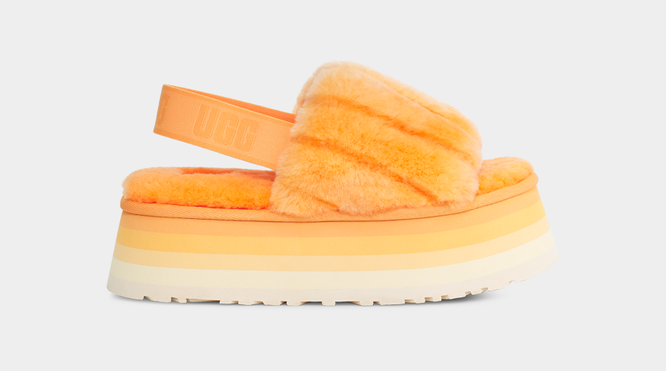Disco Sherpa Corduroy Slide Sandal UGG