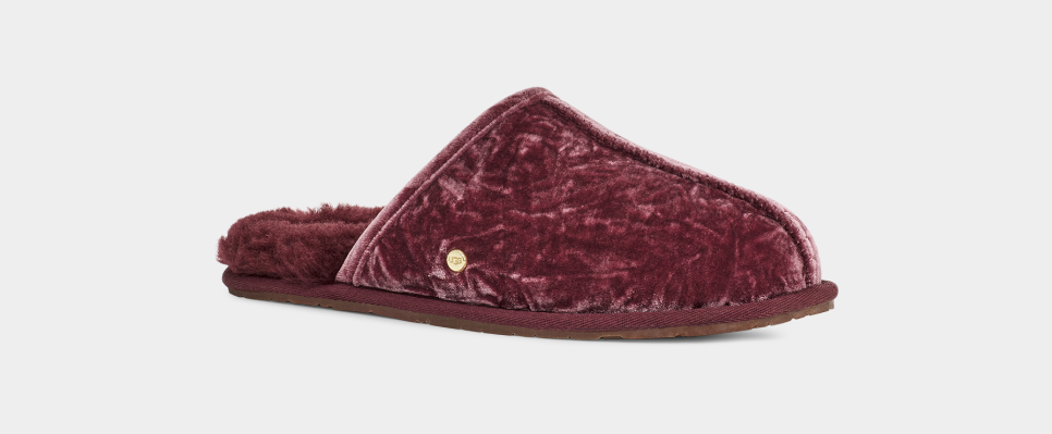 Velvet sales ugg slippers