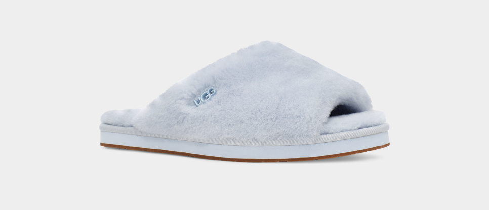 Annia peep toe ugg slipper sales