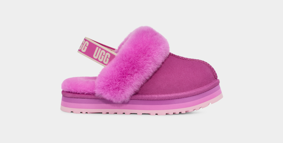 Pink infant ugg best sale slippers
