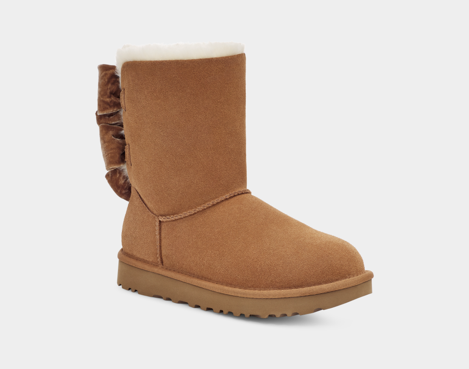 Bailey Bow Crushed Velvet Boot UGG