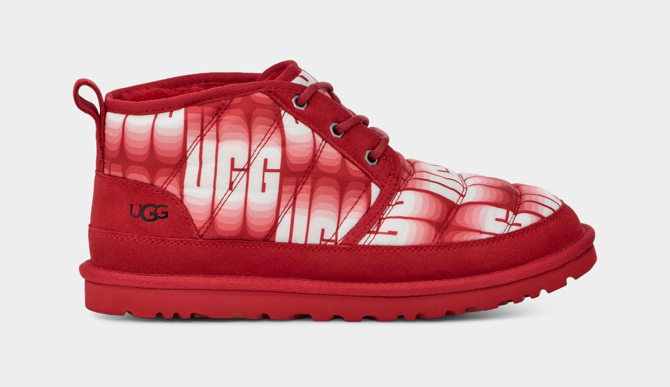 Ugg red 2025 sneakers
