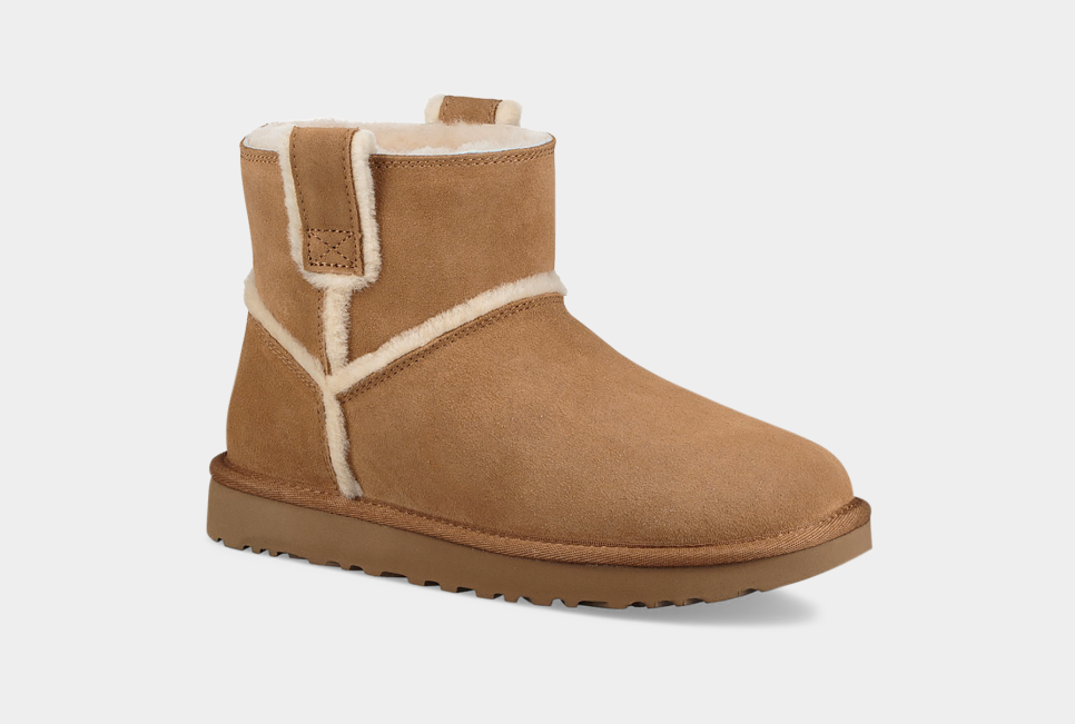 Ugg classic short shop spill seam boot