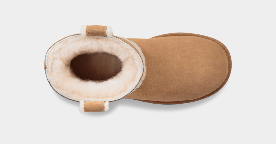 Ugg mini bow spill seam shop bootie