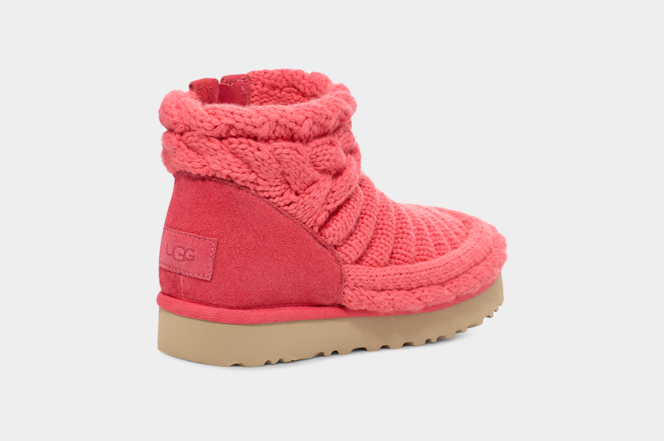 Mini fluff quilted ugg 2025 boot pink