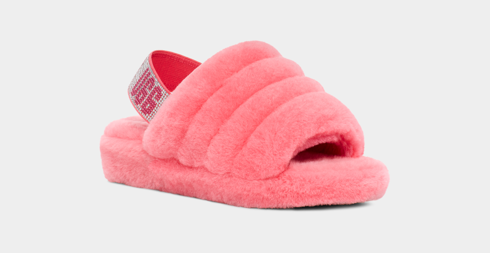 Ugg slides hot pink outlet