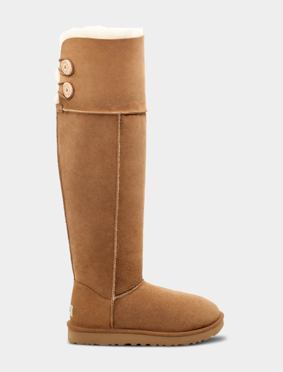 Knee high uggs with fur deals