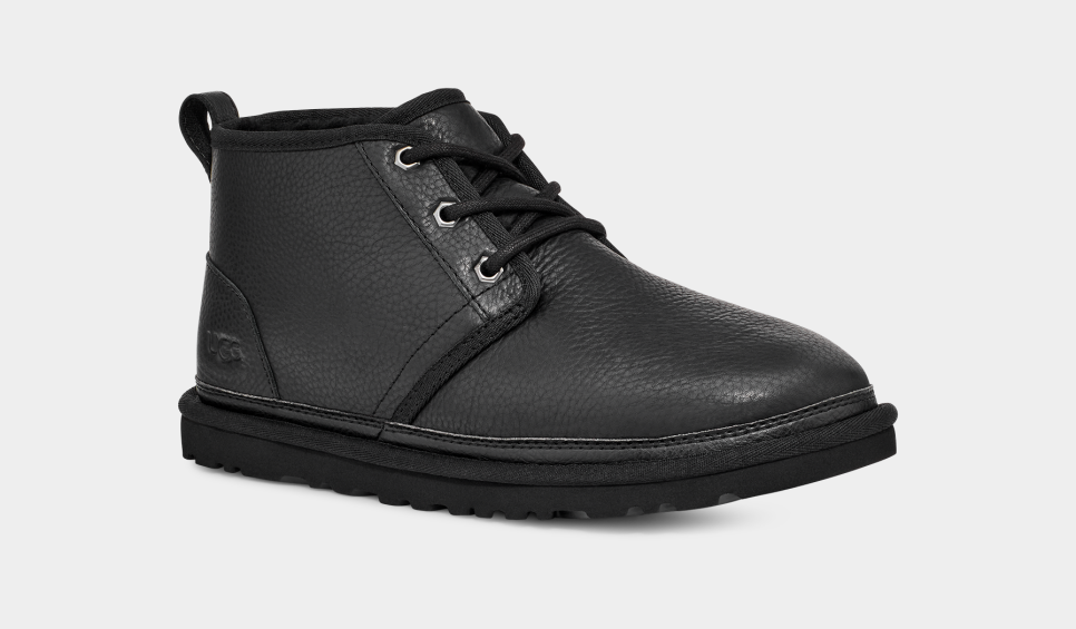 Ugg boots men leather deals