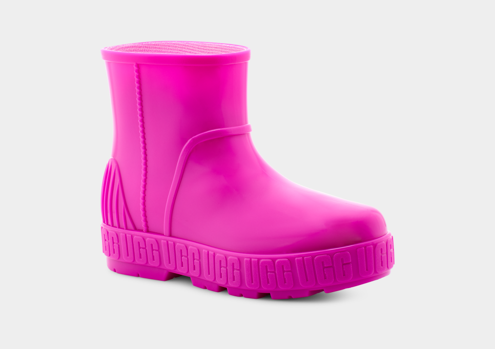 Ugg rain clearance boots pink