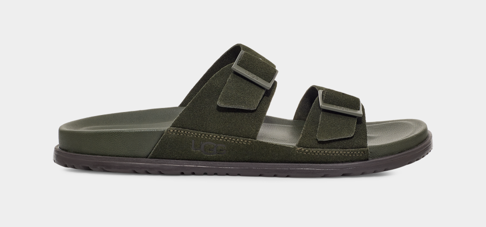 Ugg slides on sale buckle