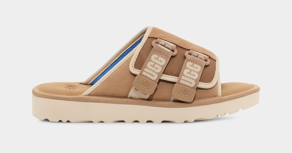 Ugg slides best sale with 2 straps