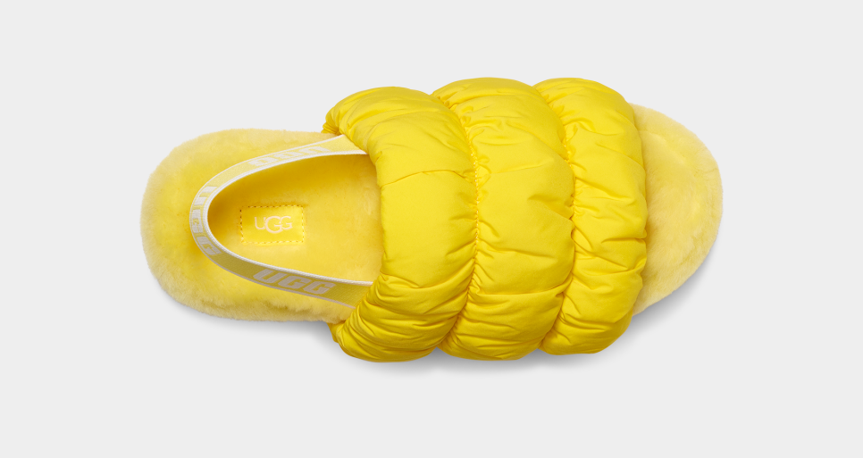 Yellow ugg slippers store