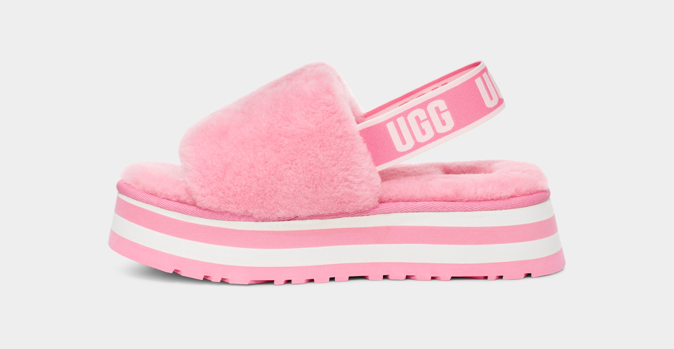 Ugg disco slides pink shop