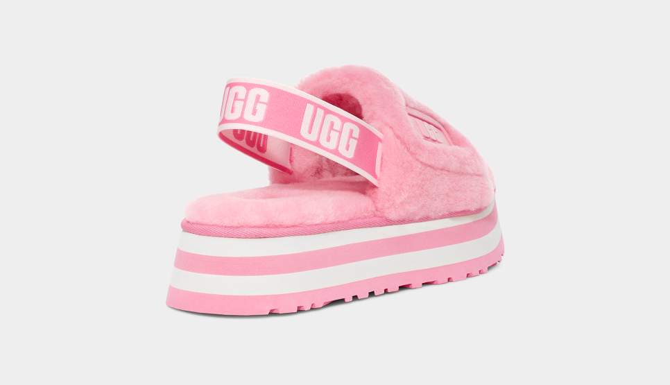Pink ugg shop disco slides